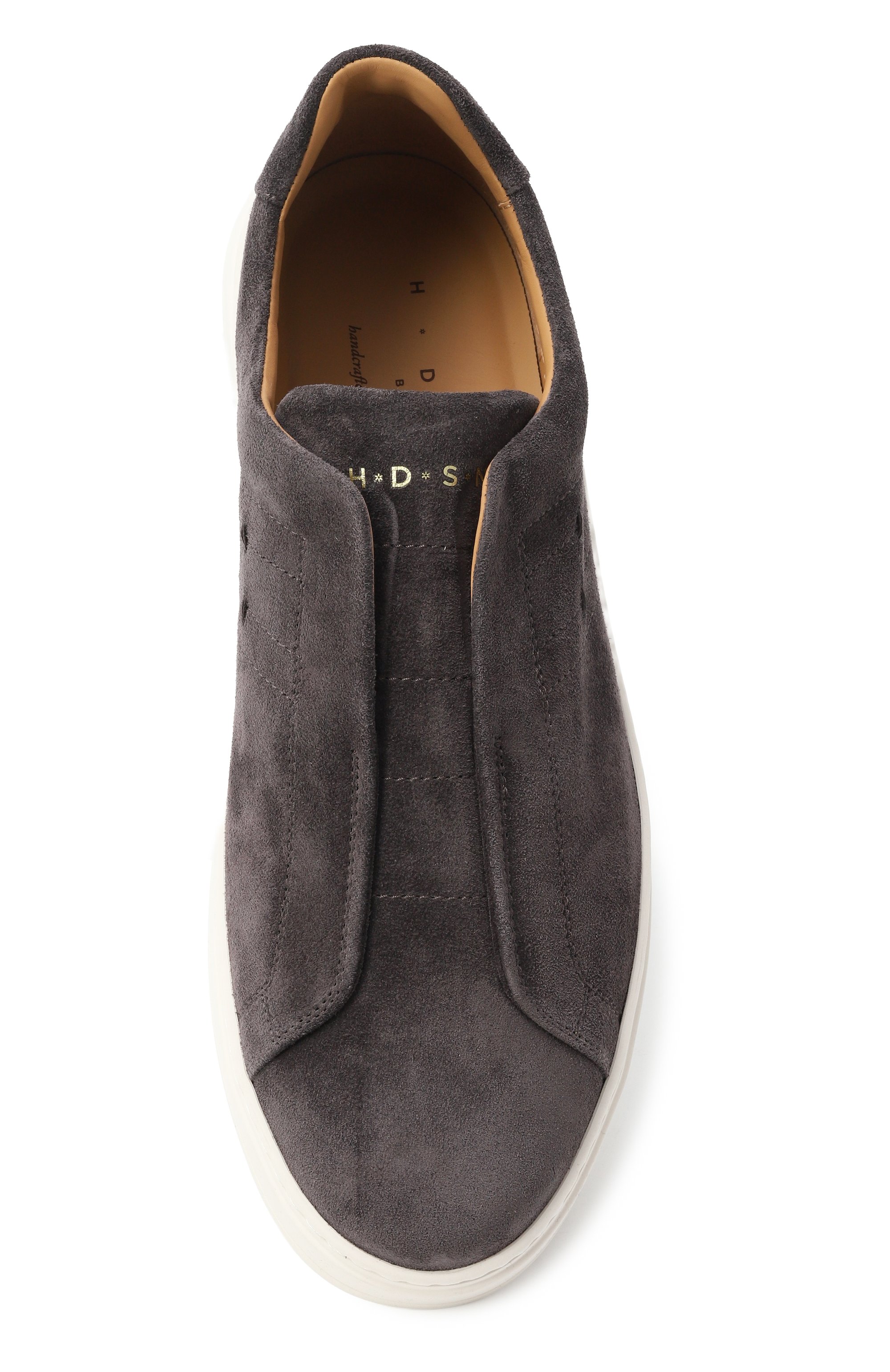 Замшевые кеды H`D`S`N BARACCO темно-серого цвета по цене 53550 руб., арт. DEVIS.S.11*, фото 6 Замшевые кеды H`D`S`N BARACCO, арт. DEVIS.S.11*, фото 6