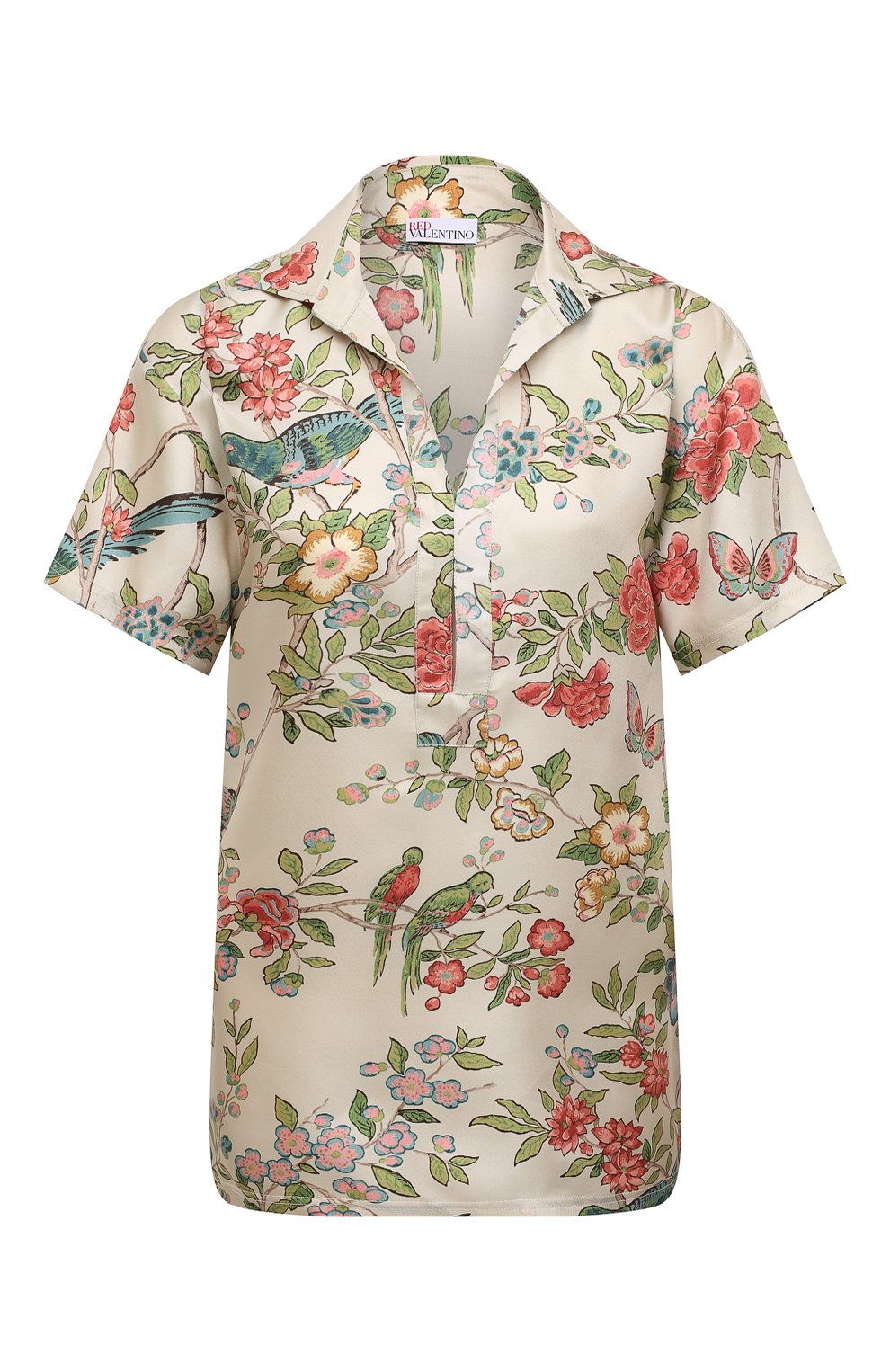 Шелковая блузка REDVALENTINO, арт. XR0AAD25/6F0, фото 1