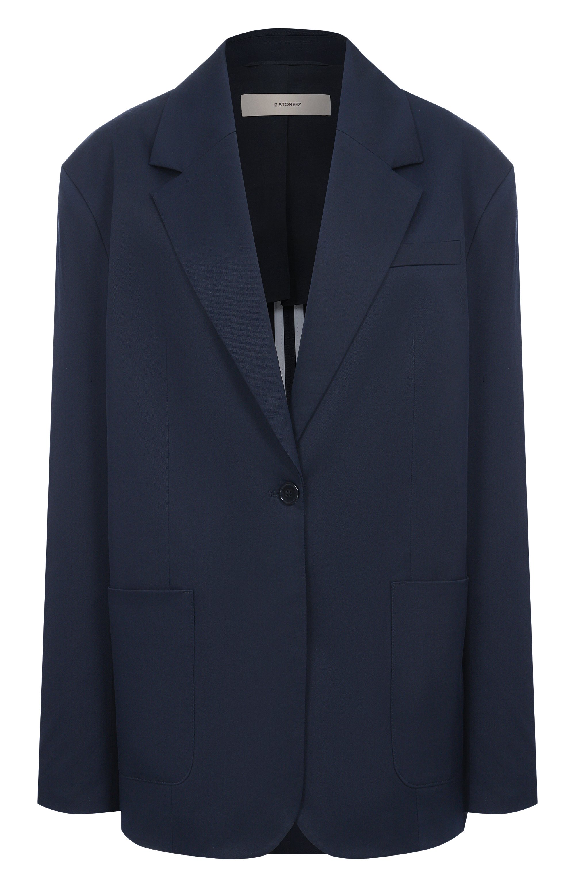 Хлопковый жакет 12 STOREEZ, арт. 131483, фото 1