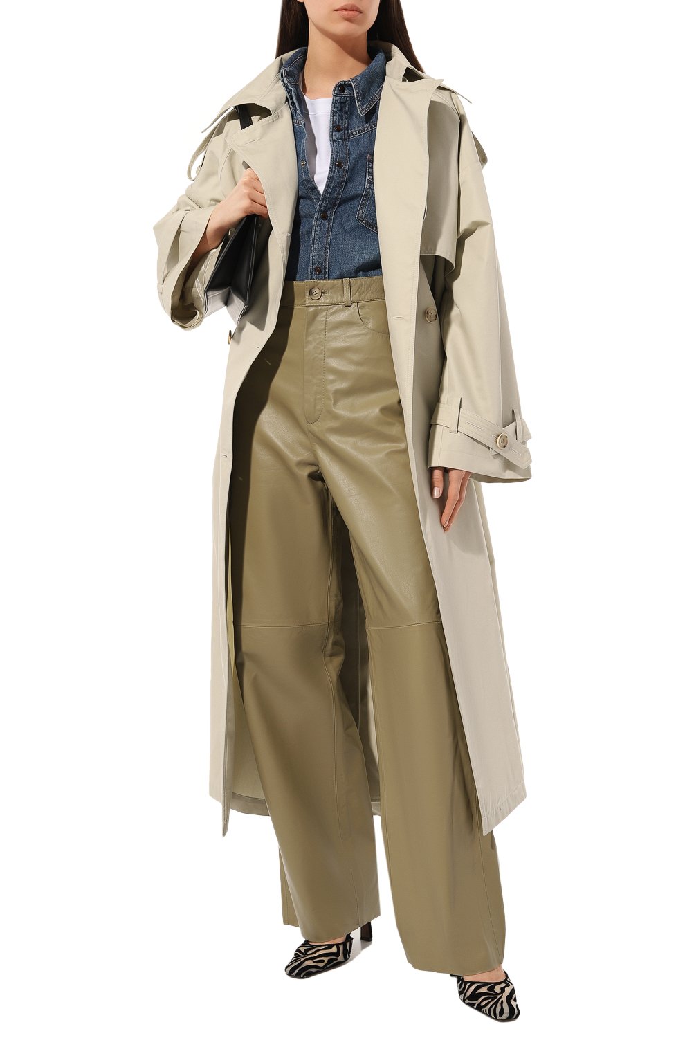 Кожаные брюки CHAUD STUDIO, арт. JANETROUSERS23, фото 2