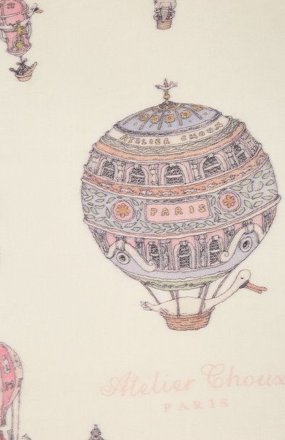 Одеяло из кашемира и шерсти ATELIER CHOUX, арт. CASHMERE BLANKET-H0T AIR BALL00N, фото 3