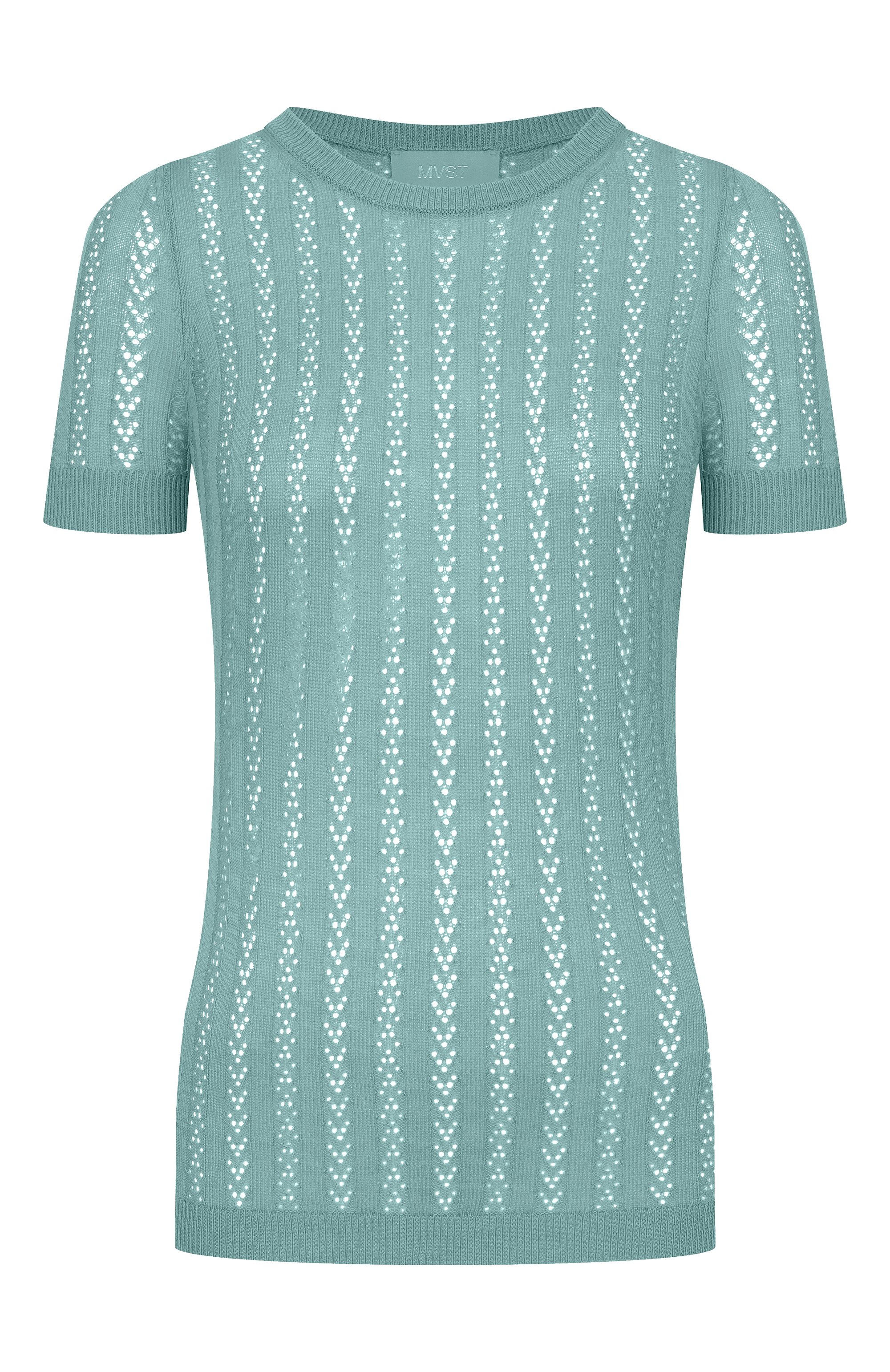 Пуловер из шелка и хлопка MVST, арт. M26.CSW.K431/G0NG, фото 1