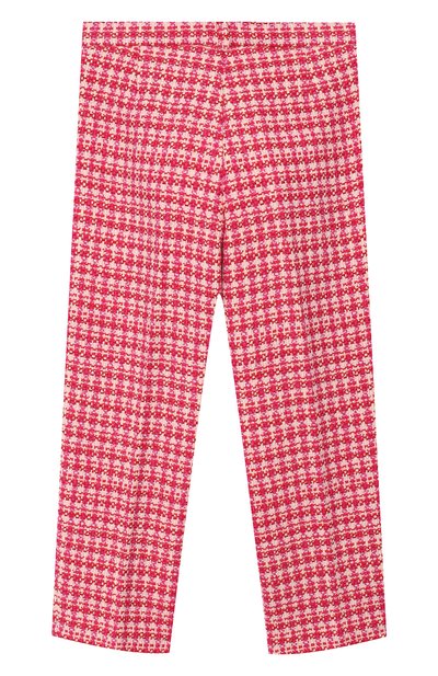 Шерстяные брюки GUCCI розового цвета по цене 99500 руб., арт. 595382/XWAIA, фото 2 Шерстяные брюки GUCCI, арт. 595382/XWAIA, фото 2