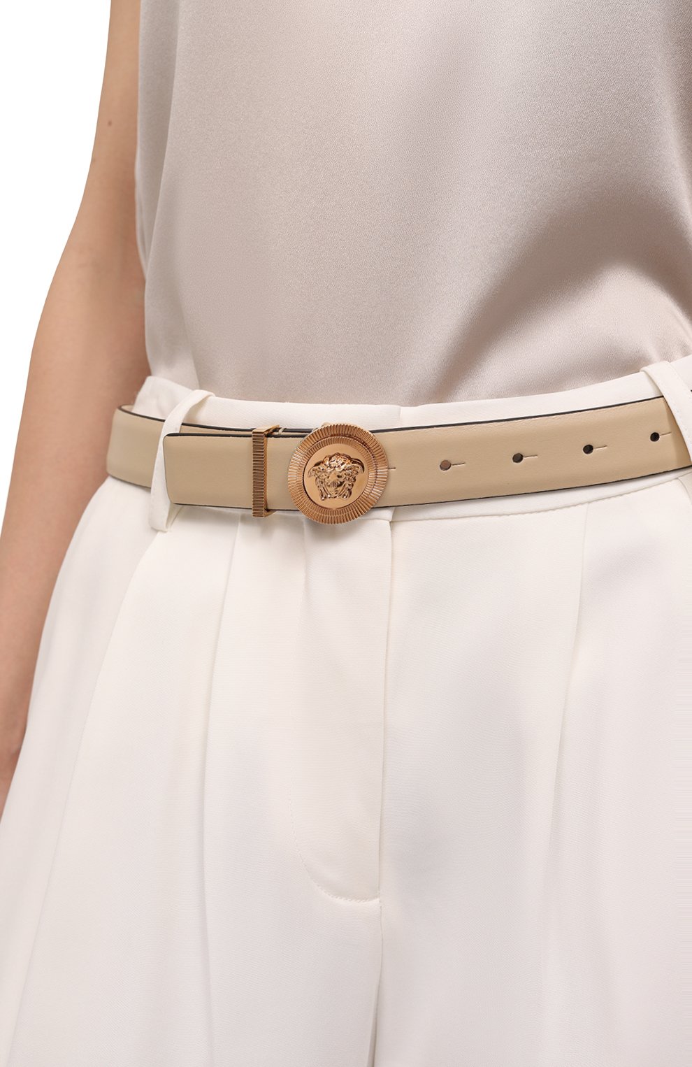 Кожаный ремень medusa biggie VERSACE, арт. 1004009/DV3T, фото 2