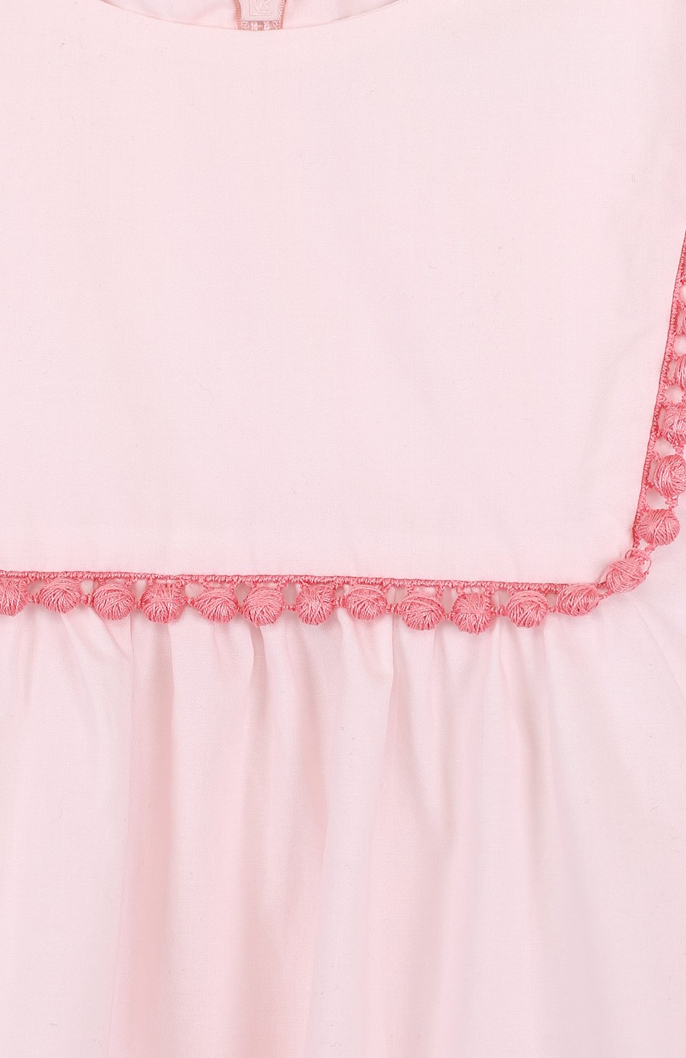 Хлопковое платье свободного кроя с отделкой TARTINE ET CHOCOLAT, арт. TL30171/1M-18M, фото 3