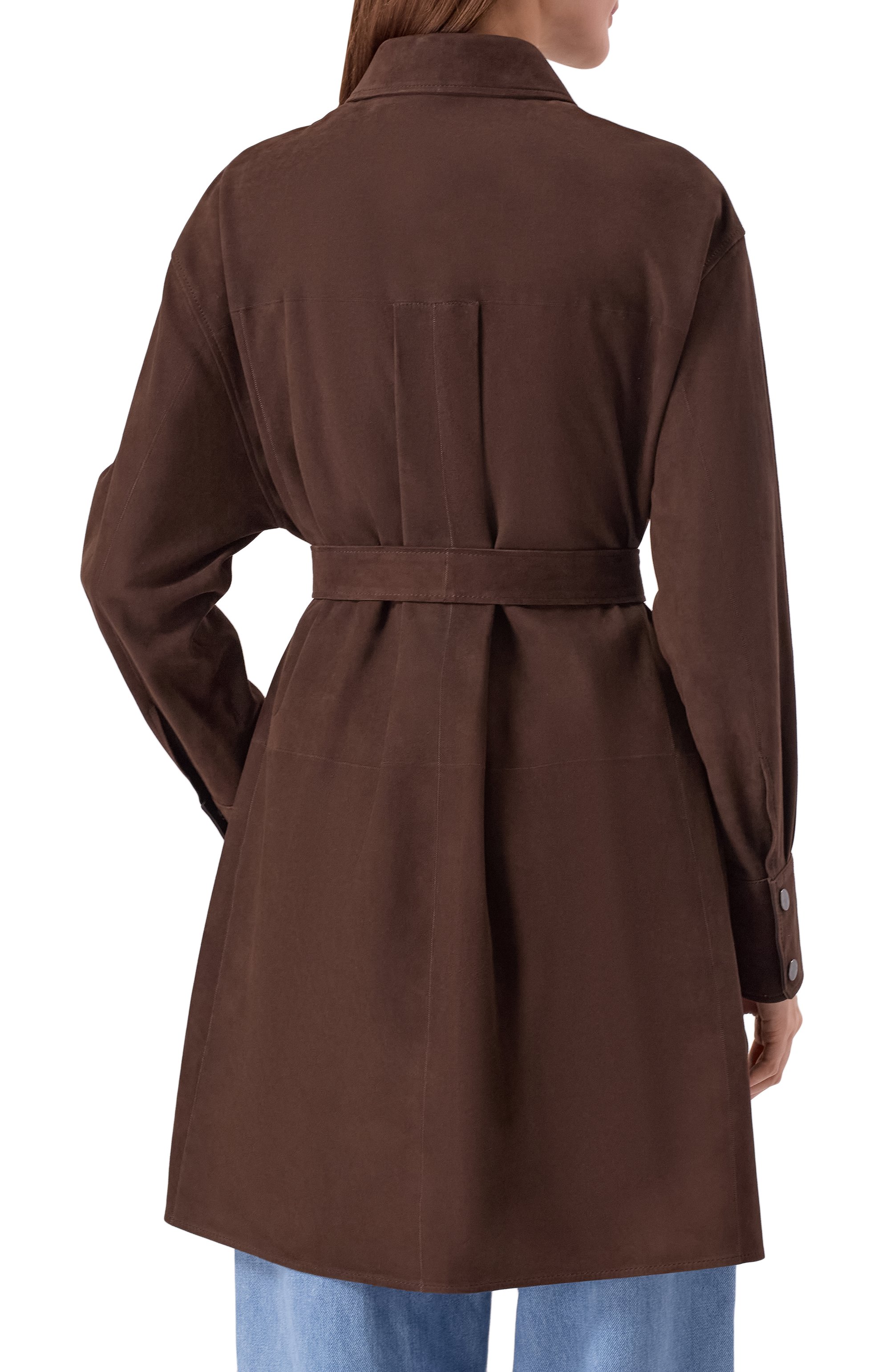 Замшевая рубашка FREEAGE, арт. B1046S, фото 4