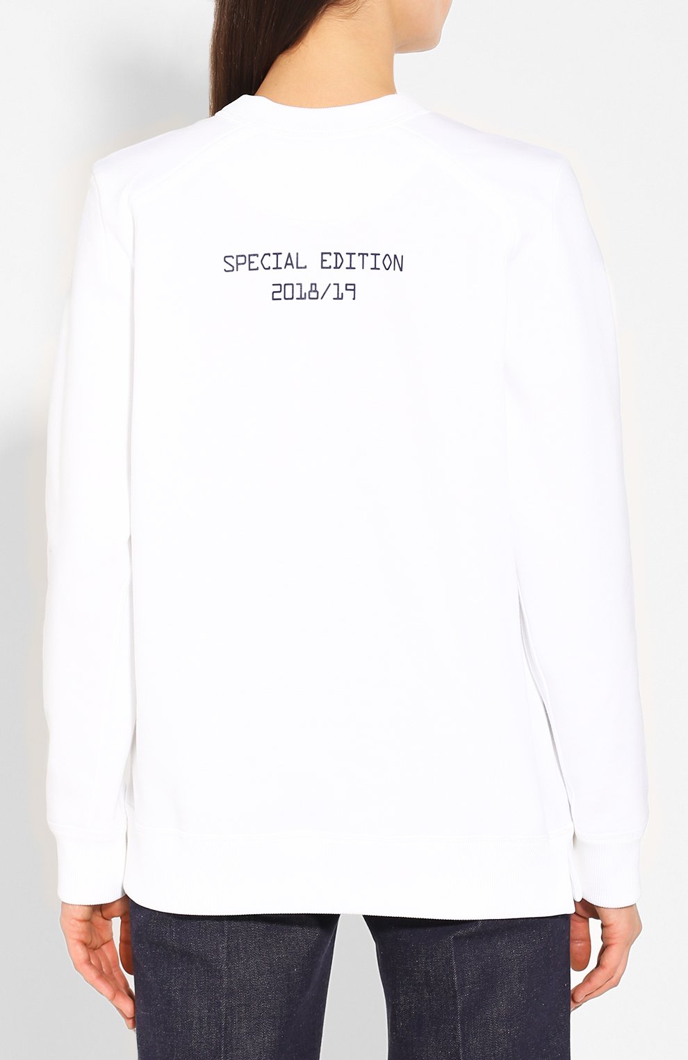 Хлопковый пуловер с логотипом бренда FENDI, арт. FS7067 A5GM, фото 4