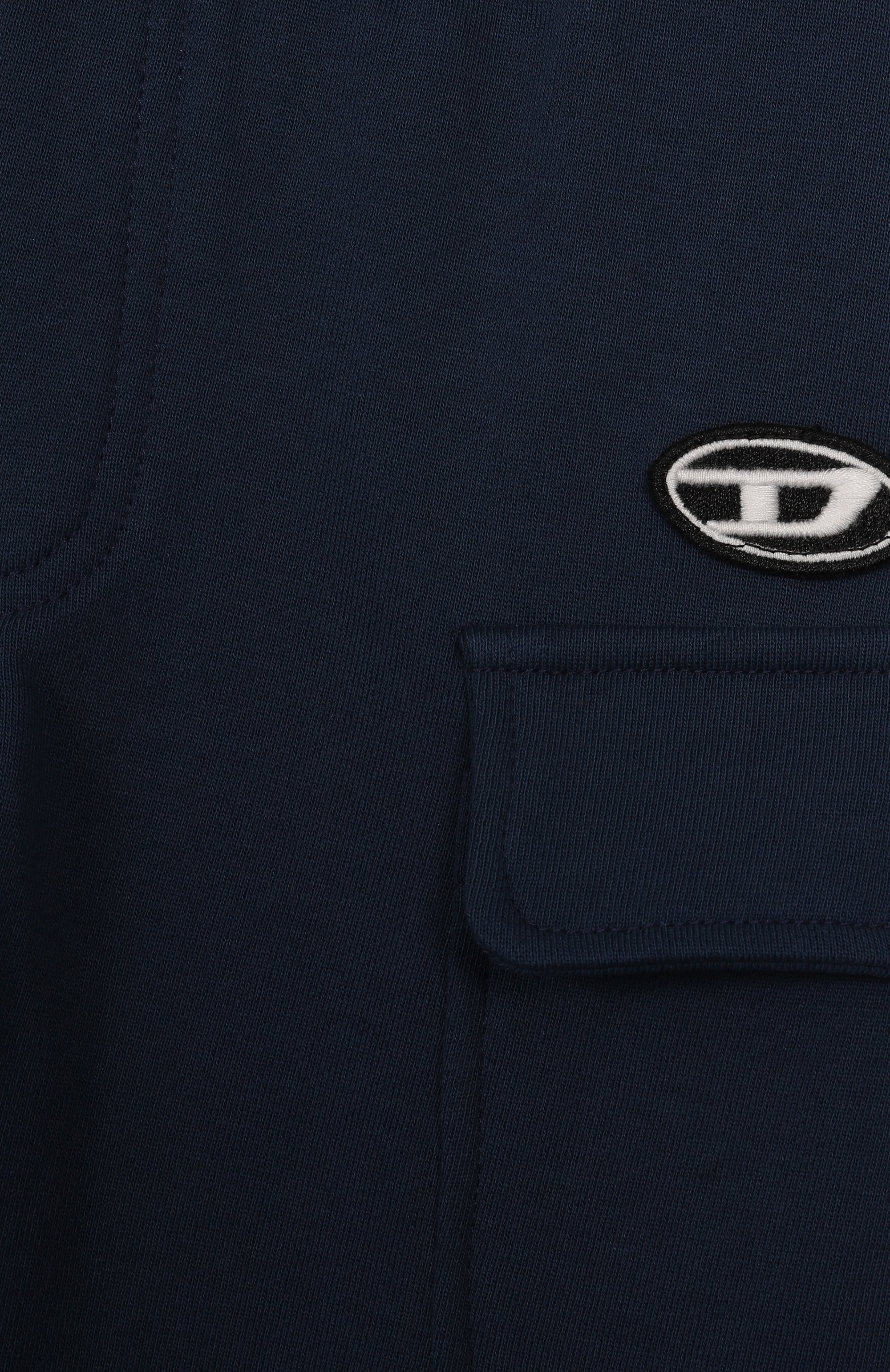 Хлопковые брюки-карго DIESEL темно-синего цвета по цене 8995 руб., арт. K00687/KYAVF, фото 3 Хлопковые брюки-карго DIESEL, арт. K00687/KYAVF, фото 3