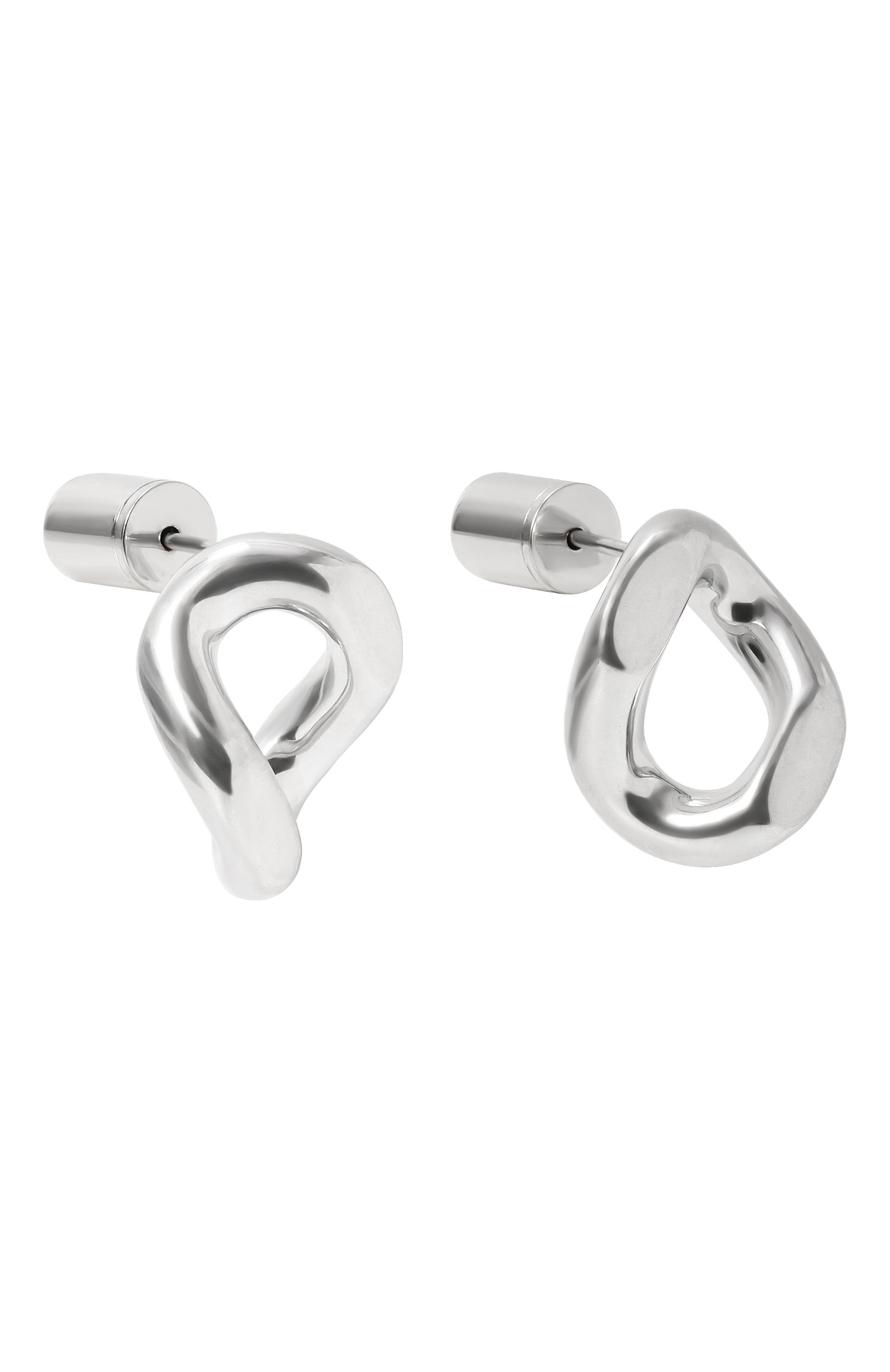 Серьги JIL SANDER серебряного цвета по цене 46250 руб., арт. J11VG0219 P6959, фото 3 Серьги JIL SANDER, арт. J11VG0219 P6959, фото 3