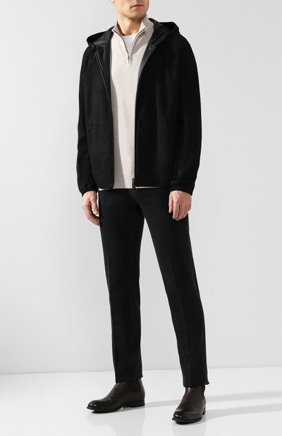 Замшевая куртка BERLUTI, арт. R14LBU45-KAAT, фото 2