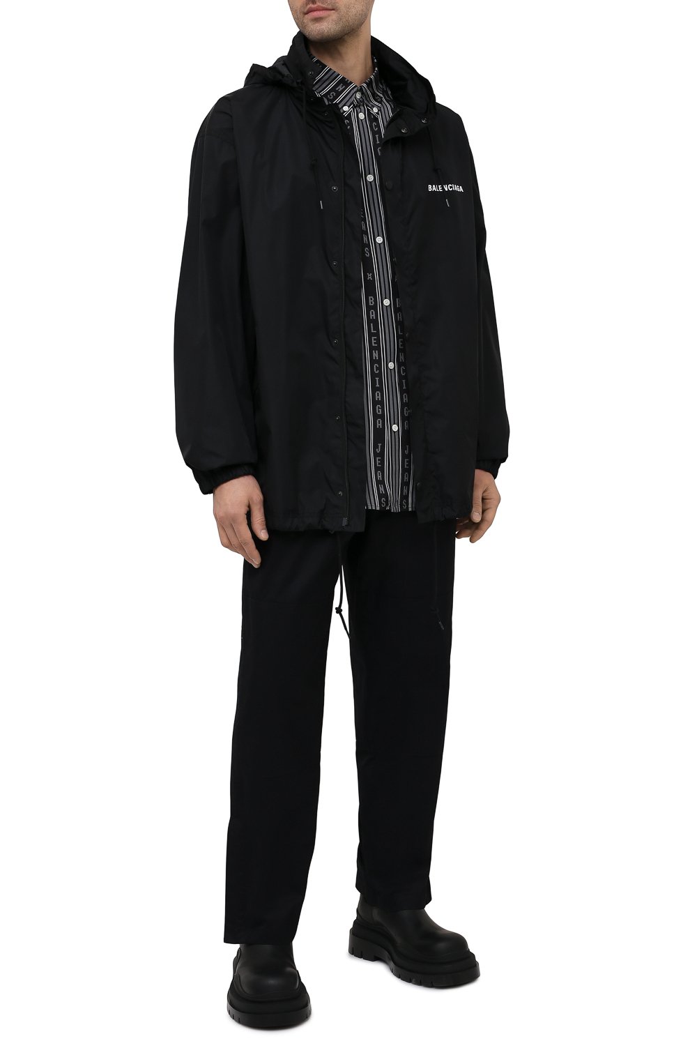 Рубашка из вискозы BALENCIAGA, арт. 647354/TKL32, фото 2