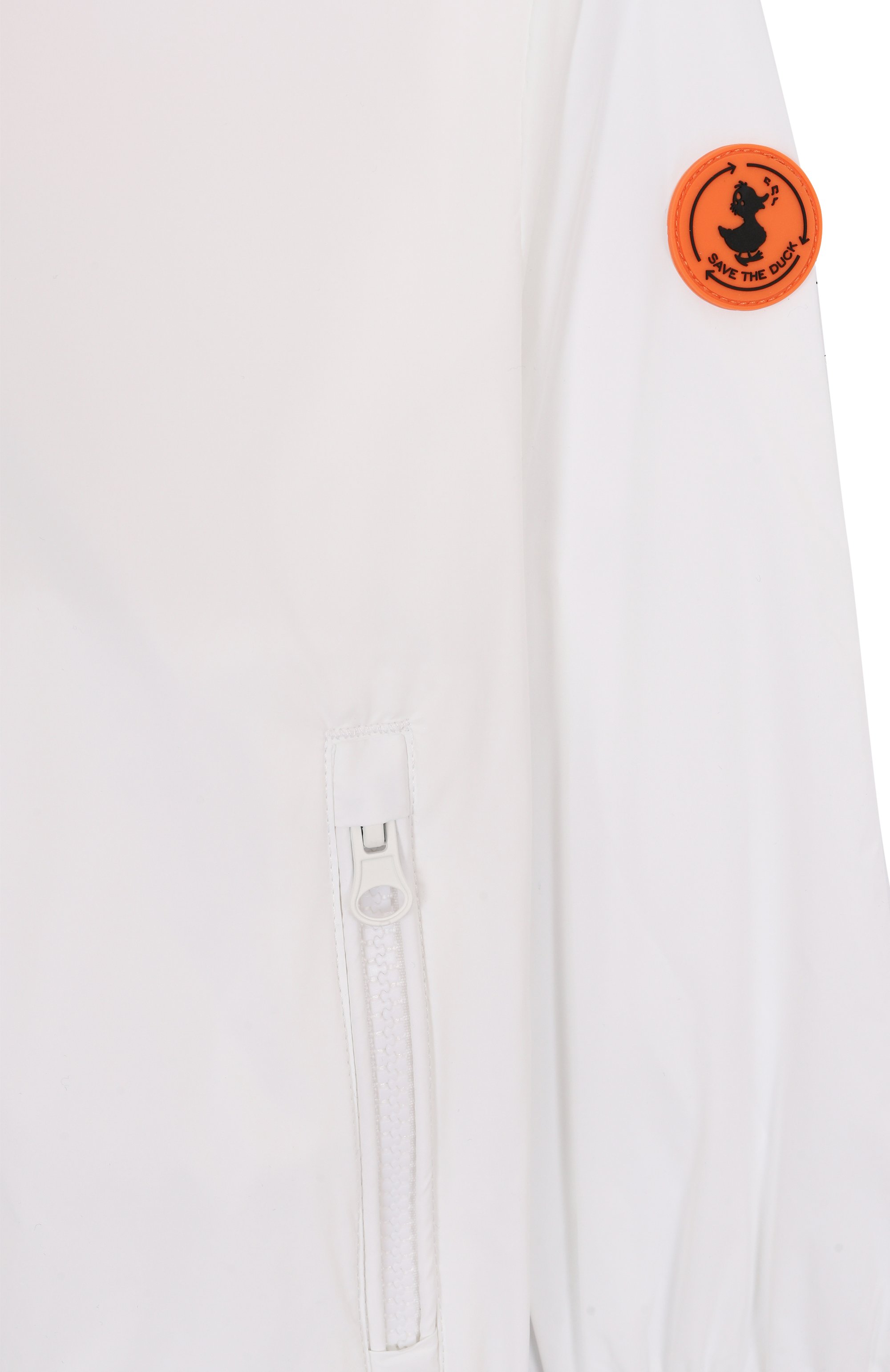 Ветровка SAVE THE DUCK белого цвета по цене 14250 руб., арт. J30067X/VINT0N/GIG020/10-16, фото 3 Ветровка SAVE THE DUCK, арт. J30067X/VINT0N/GIG020/10-16, фото 3