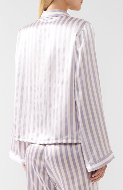 Шелковая блузка MORGAN LANE, арт. 18N38LV LAVENDER, фото 4