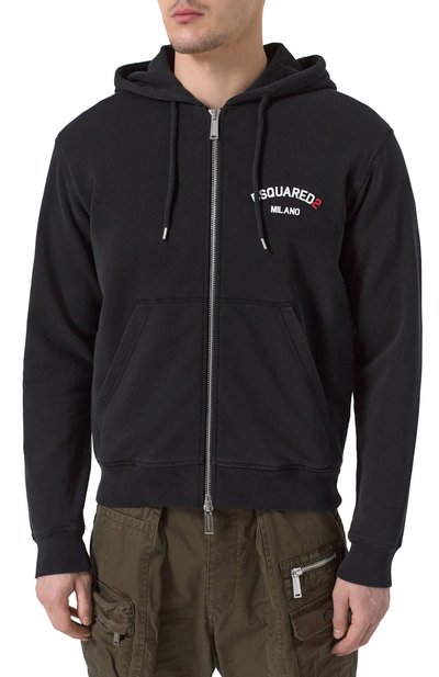 Хлопковая толстовка DSQUARED2, арт. S74HG0174/S25539, фото 3