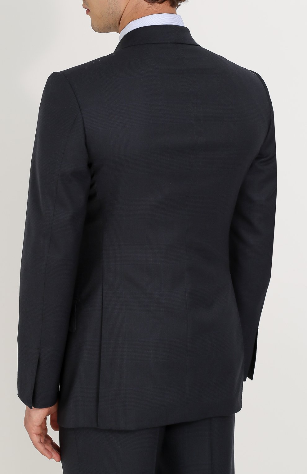 Шерстяной костюм в клетку TOM FORD, арт. 222R91/21AL43, фото 3