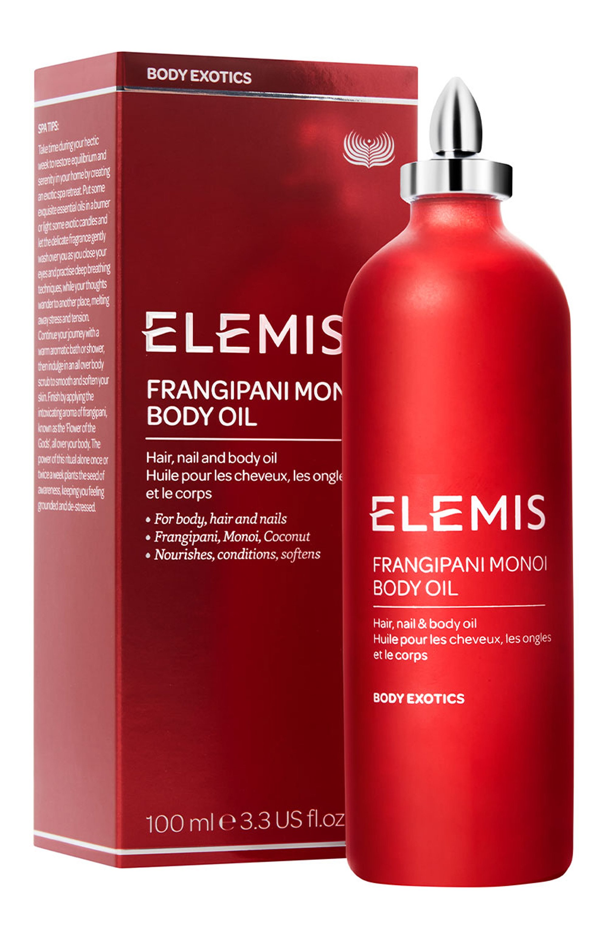 Масло для тела exotic frangipani monoi (100ml) ELEMIS, арт. EL60754, фото 2
