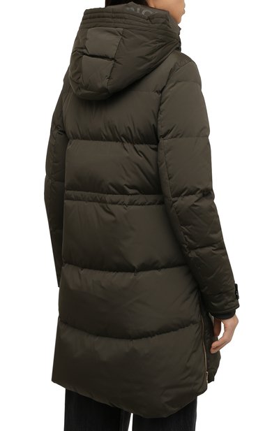 Пуховик WOOLRICH темно-зеленого цвета по цене 77150 руб., арт. CFWW0U0514FR/UT1148, фото 4 Пуховик WOOLRICH, арт. CFWW0U0514FR/UT1148, фото 4