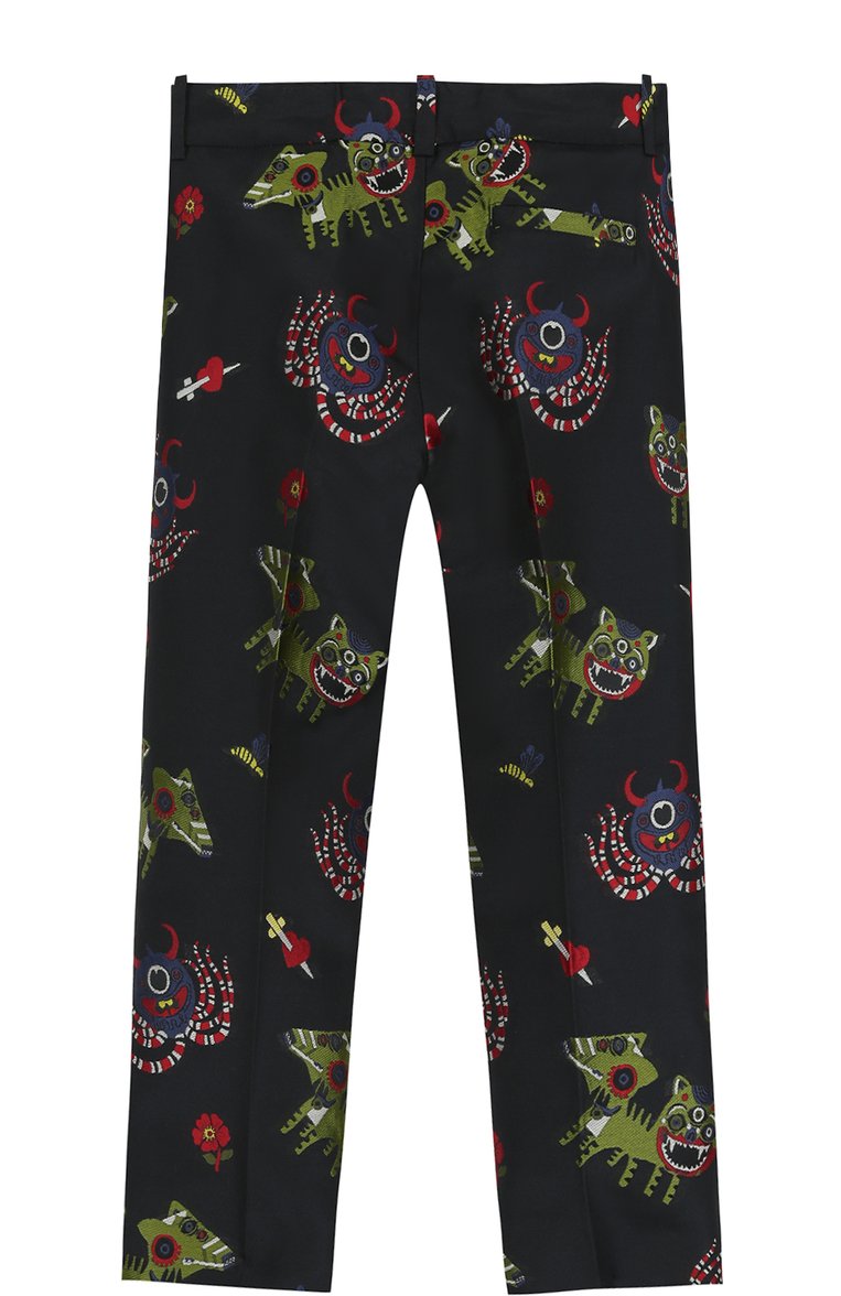 Детский костюм GUCCI синего цвета, арт. 483900/XB460 | Фото 5 (Статус проверки: Проверена категория, Проверено; Материал внешний: Синтетический материал; Кросс-КТ НВ: Костюм; Материал сплава: Проставлено, Проверено; Нос: Не проставлено; Ростовка одежда: 36 мес | 98 см)