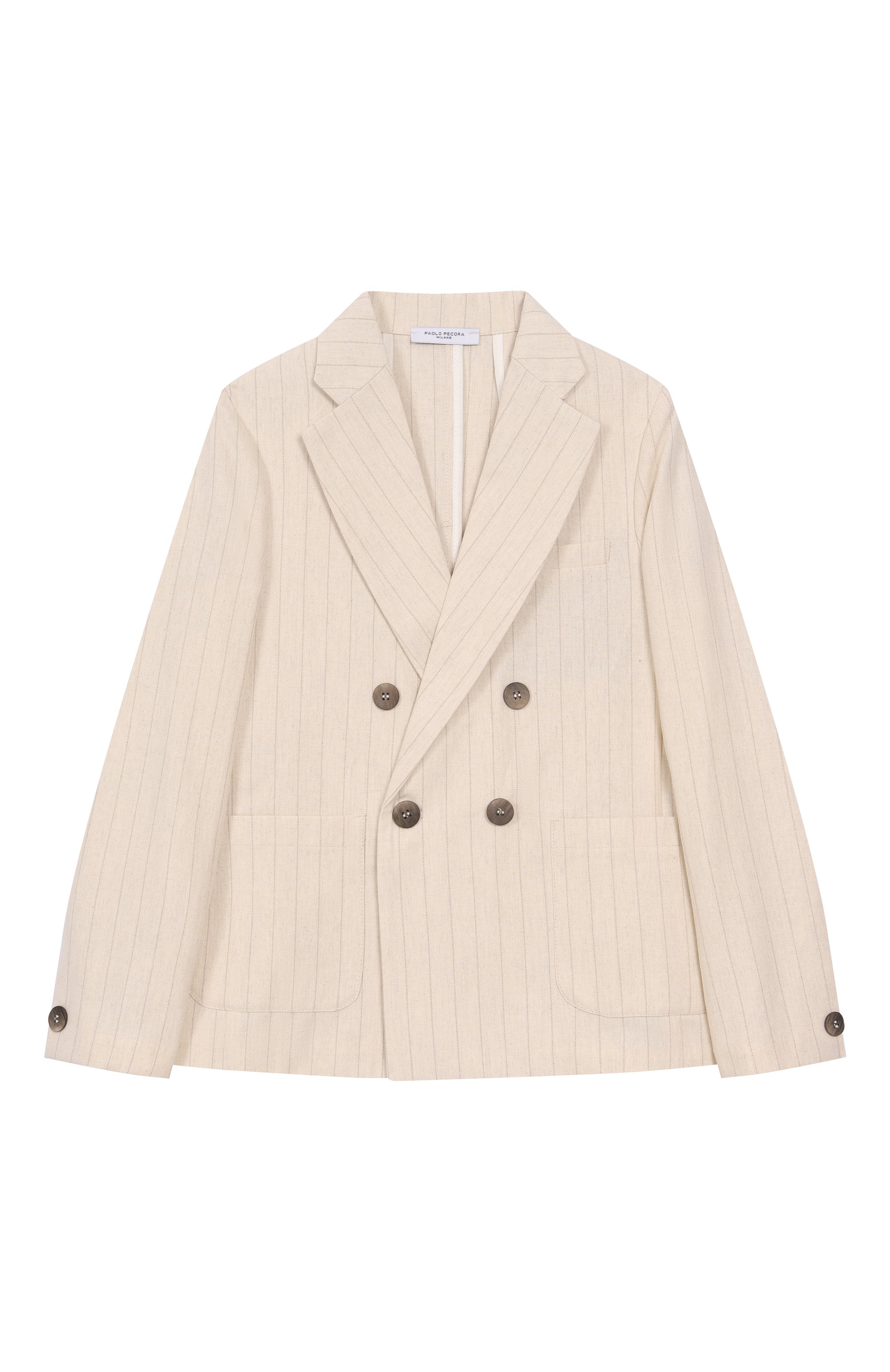 Хлопковый пиджак PAOLO PECORA MILANO, арт. PP3944/6-12, фото 1