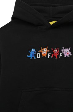 Хлопковое худи OFF-WHITE, арт. OBBB001F22FLE0071001, фото 1