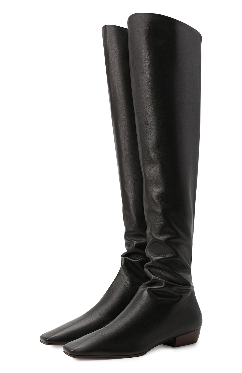 Кожаные ботфорты slouchy THE ROW, арт. F1182-L72, фото 1