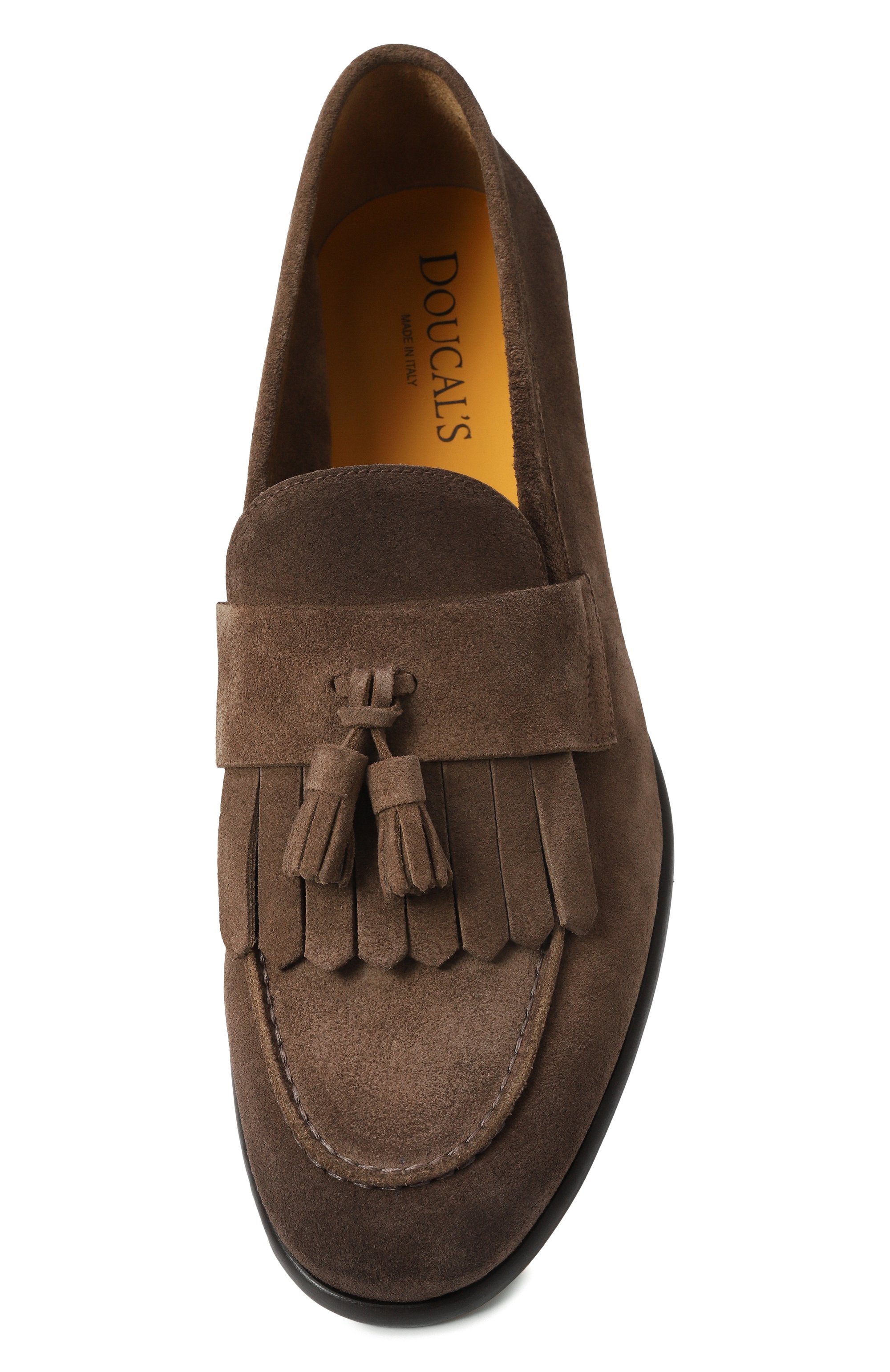 Замшевые лоферы DOUCAL'S, арт. DU3399STRAUY260T, фото 6