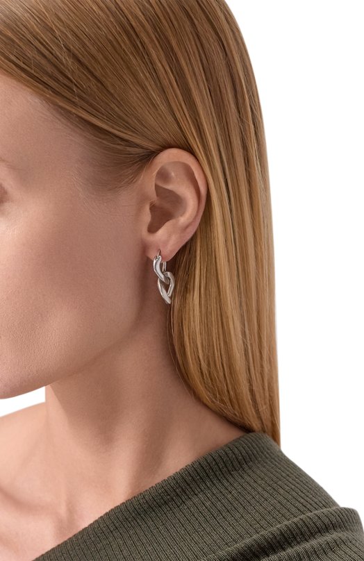 Серьги Maison Margiela SM3VG0024 S12960 Серебряный  SM3VG0024 S12960 Фото 2