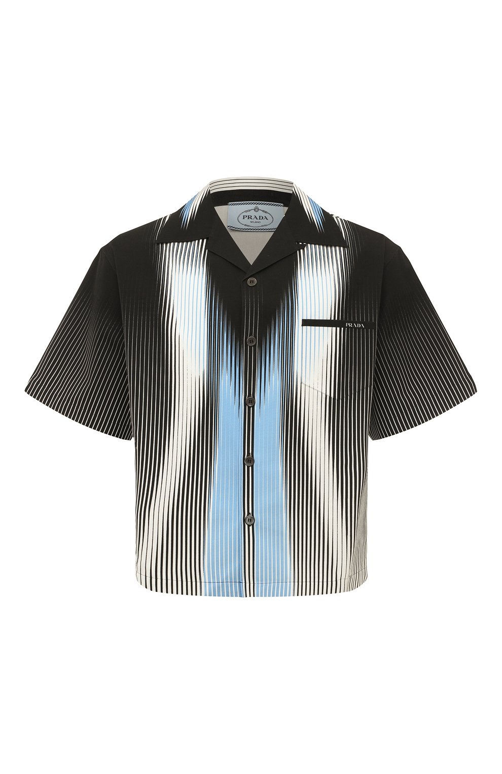 Хлопковая рубашка PRADA, арт. UCS318-1YN3-F0964-211, фото 1
