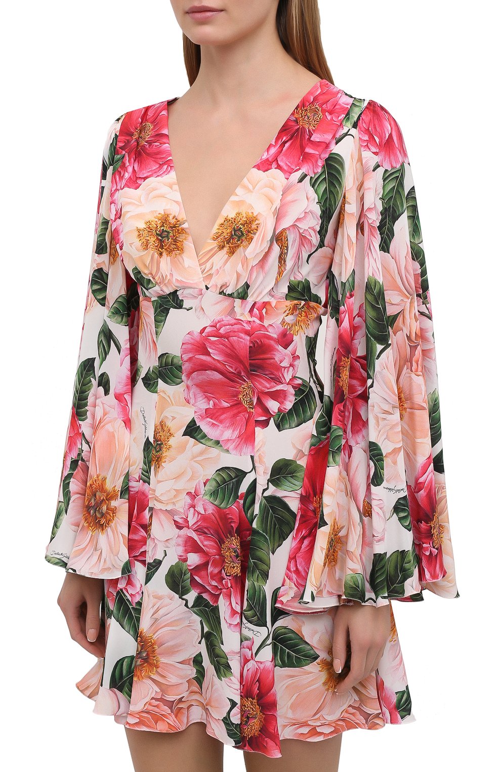 Шелковое платье DOLCE & GABBANA, арт. F6J2AT/IS1E3, фото 3