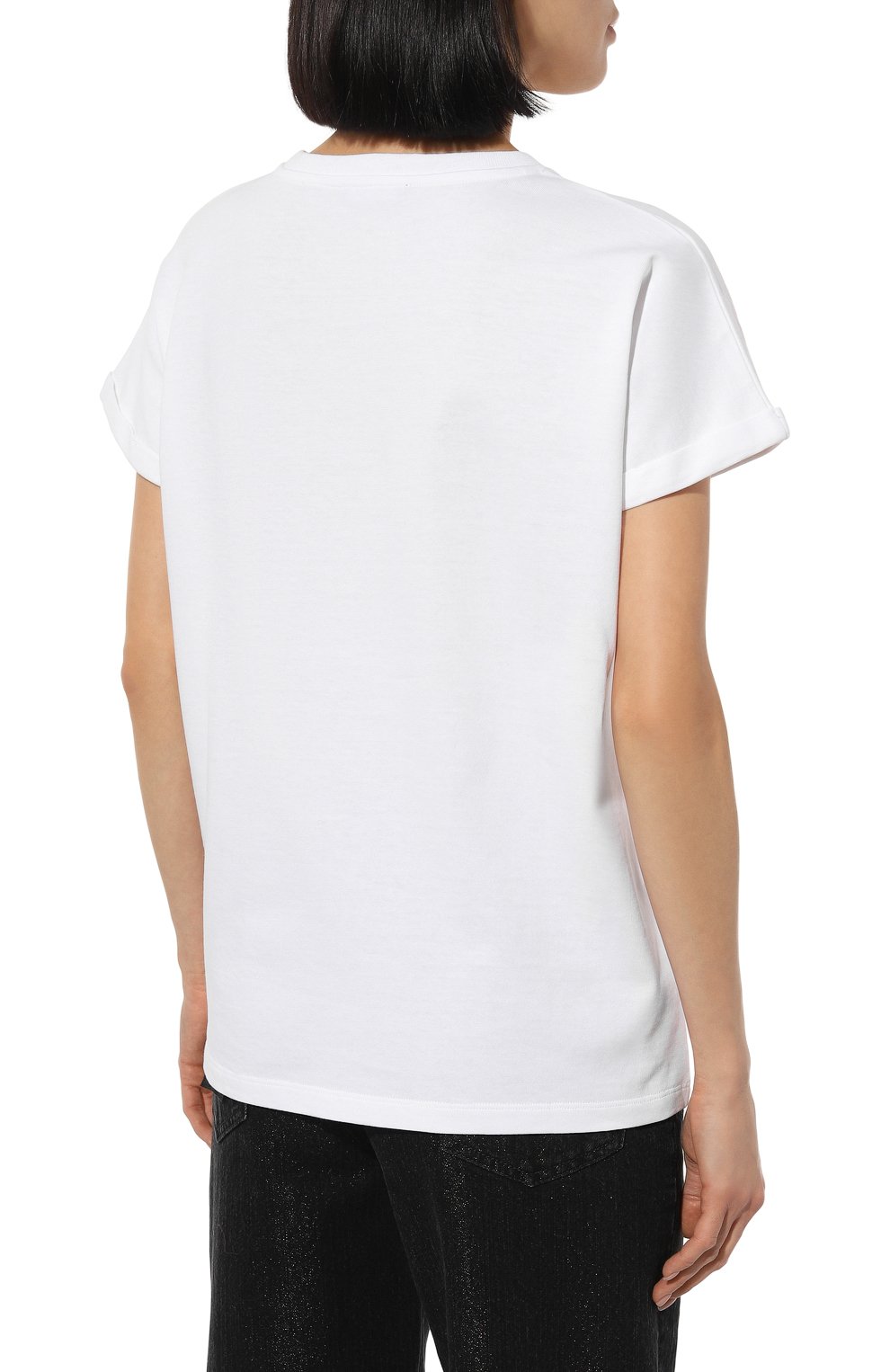 Хлопковая футболка BALMAIN, арт. DF0EF010/BC83, фото 4