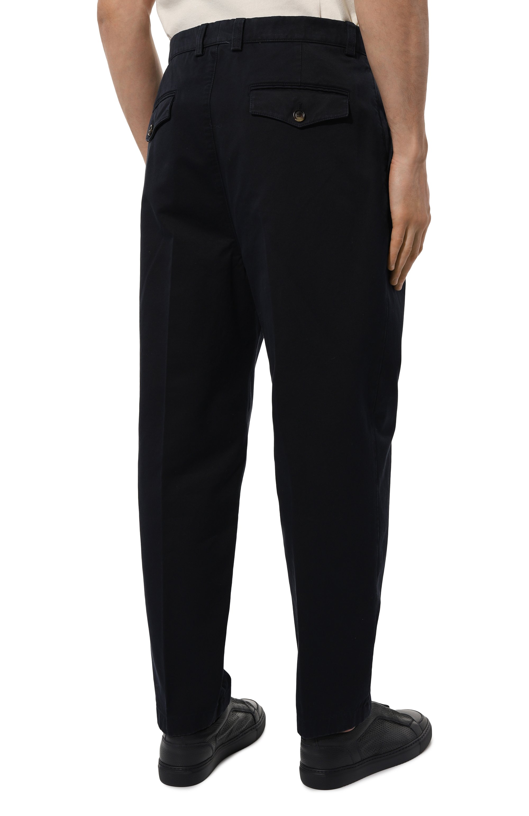 Хлопковые брюки BRUNELLO CUCINELLI, арт. M244DB2288, фото 4