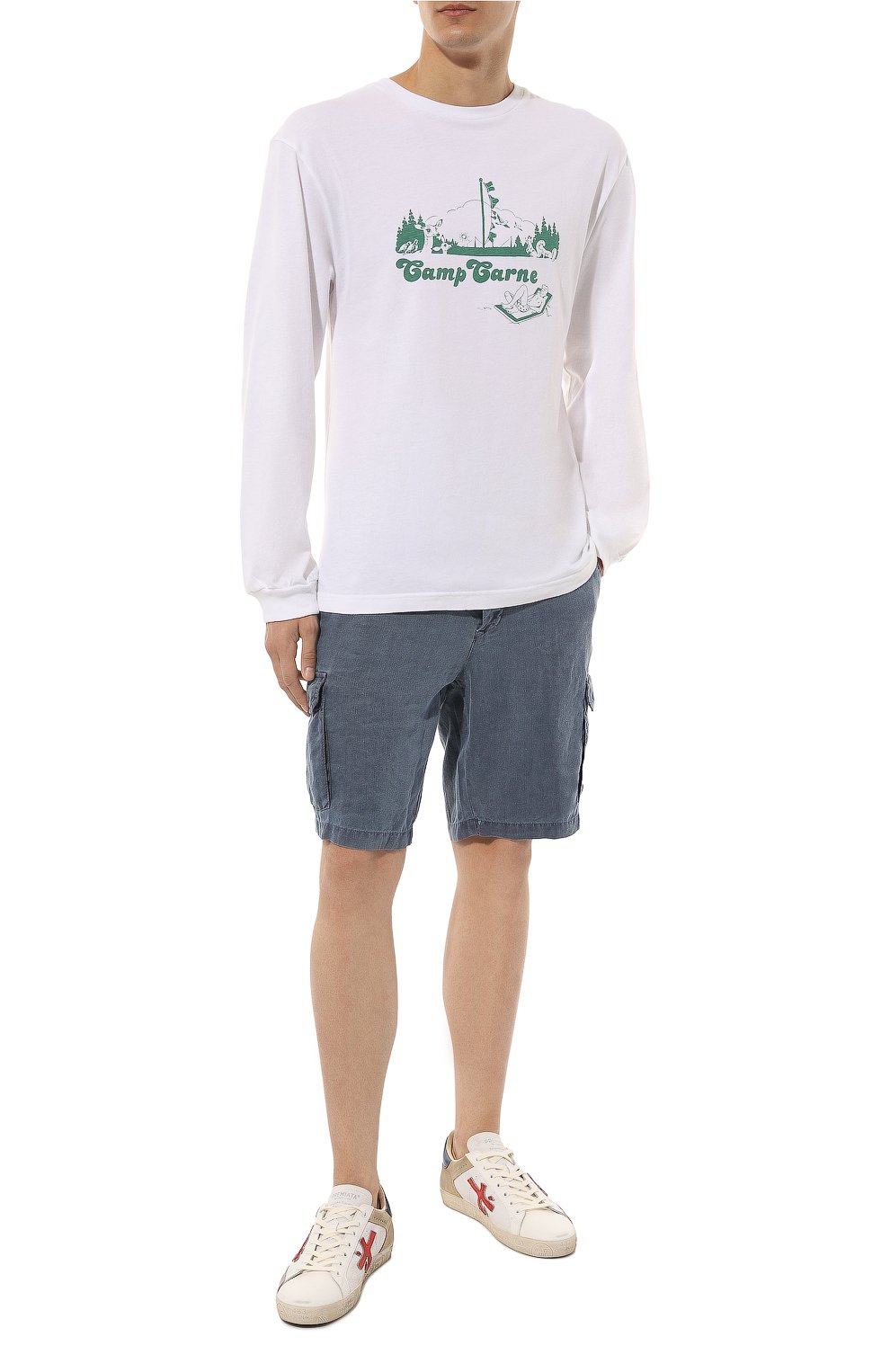 Льняные шорты MC2 SAINT BARTH, арт. STBM/R0DI/04444F, фото 2