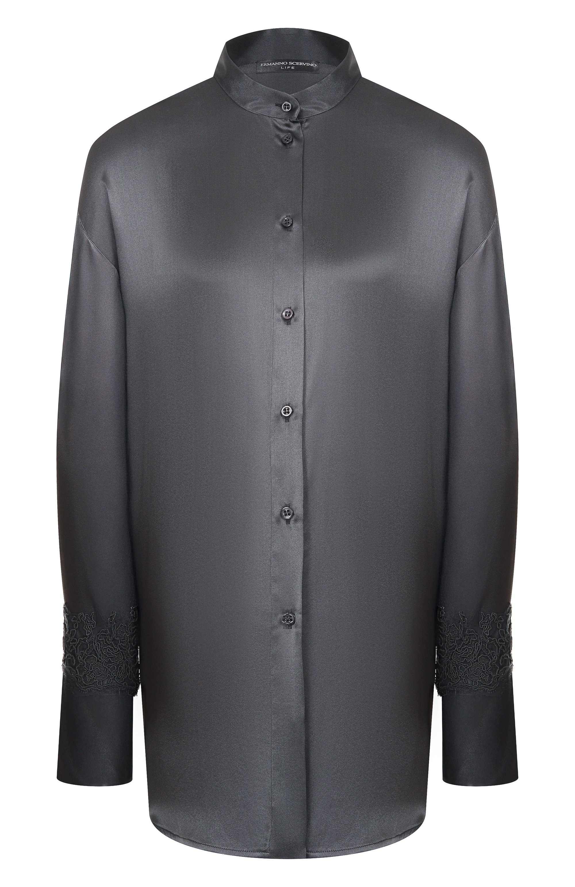 Атласная блузка ERMANNO SCERVINO, арт. D474K604TBW, фото 1