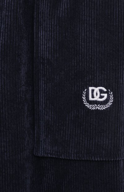 Вельветовые джоггеры DOLCE & GABBANA, арт. L4JPJA/FUWE3, фото 3