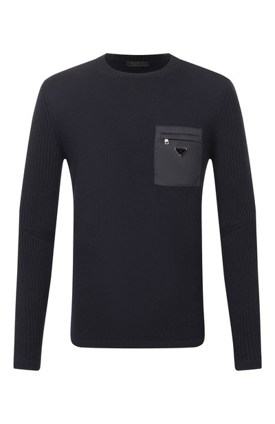 Мужской шерстяной джемпер PRADA, арт. UMB049/1W4X