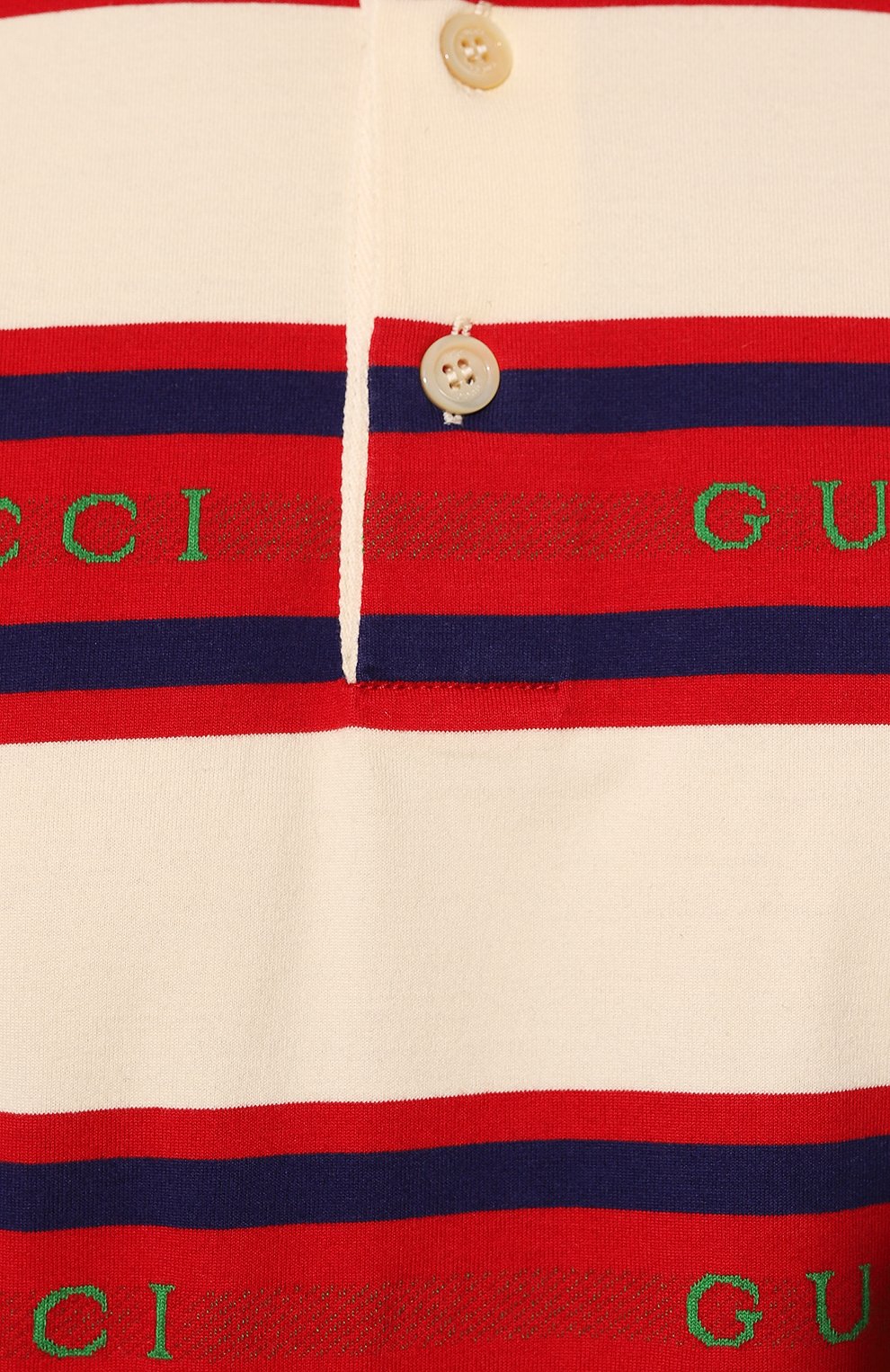 Хлопковое поло GUCCI, арт. 645258 XJC6I, фото 5