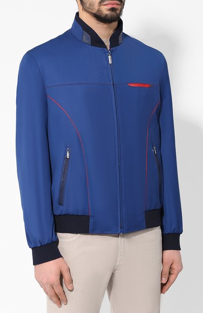 Шерстяной бомбер ZILLI, арт. MAR-F3000-30294/1001, фото 3