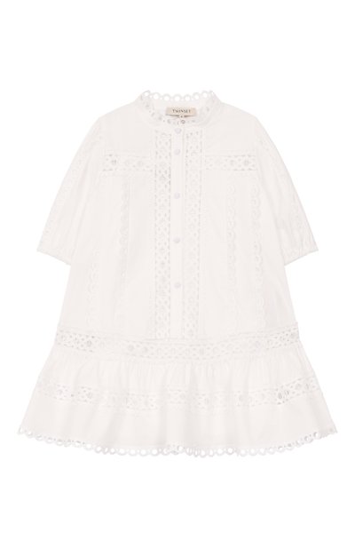 Хлопковое платье TWINSET, арт. 251GJ2410/4-6