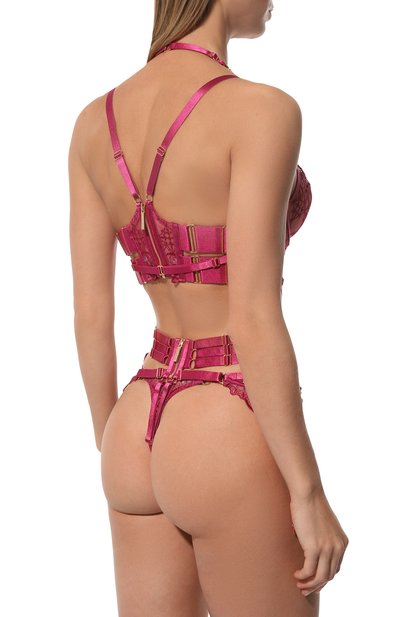 Пояс для чулок BORDELLE малинового цвета по цене 67300 руб., арт. MARI SUSPENDER HARNESS, фото 3 Пояс для чулок BORDELLE, арт. MARI SUSPENDER HARNESS, фото 3