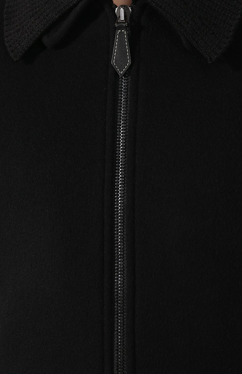 Бомбер из смеси шерсти и кашемира BURBERRY черного цвета по цене 210500 руб., арт. 8024102, фото 5 Бомбер из смеси шерсти и кашемира BURBERRY, арт. 8024102, фото 5