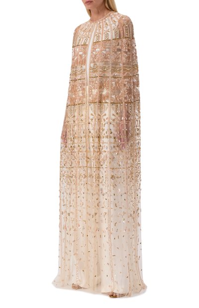 Накидка с отделкой пайетками ZUHAIR MURAD, арт. SAP26064/EMTE001, фото 3