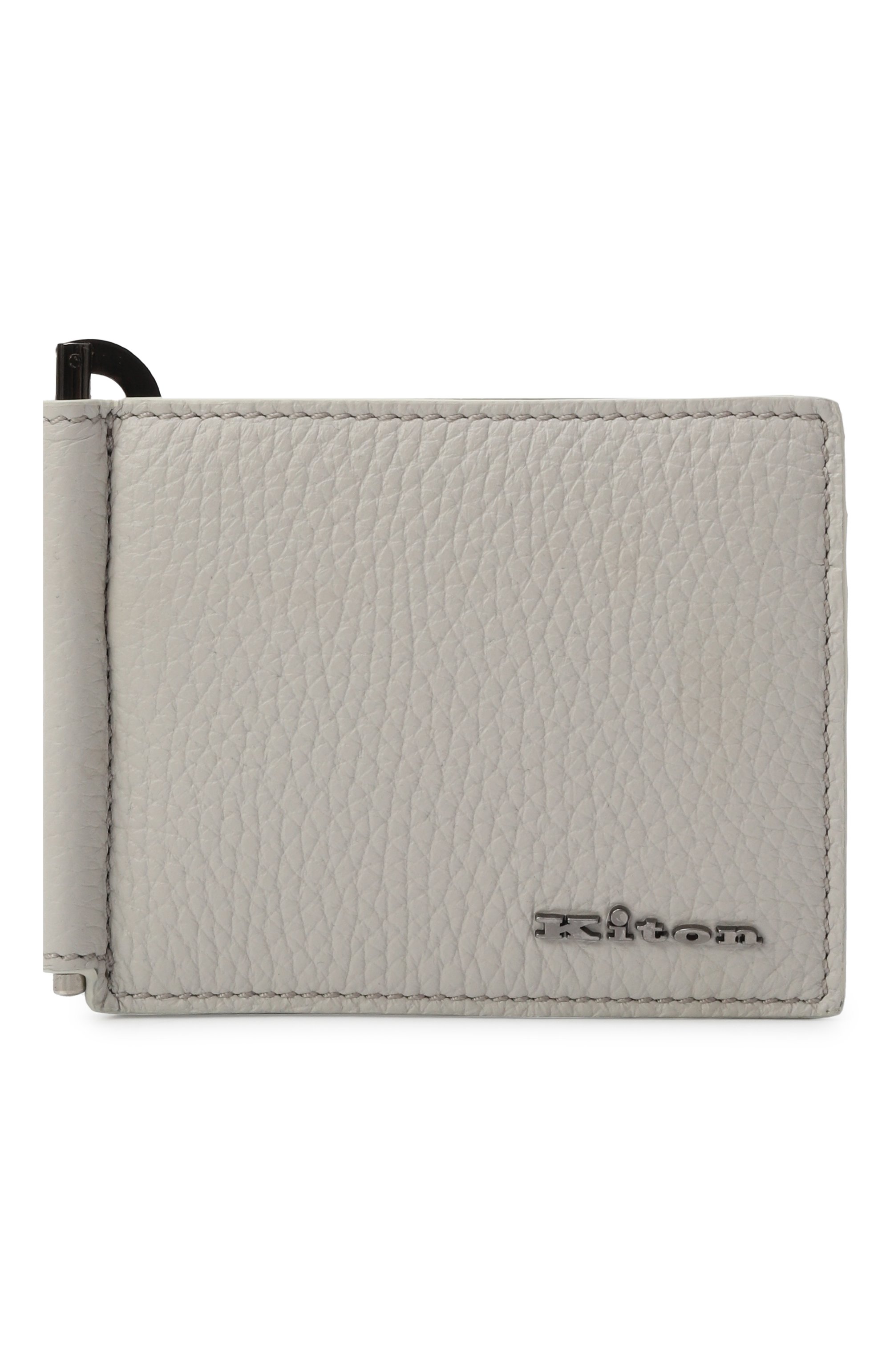 Кожаный зажим для купюр KITON, арт. UPEA036N0122301, фото 1