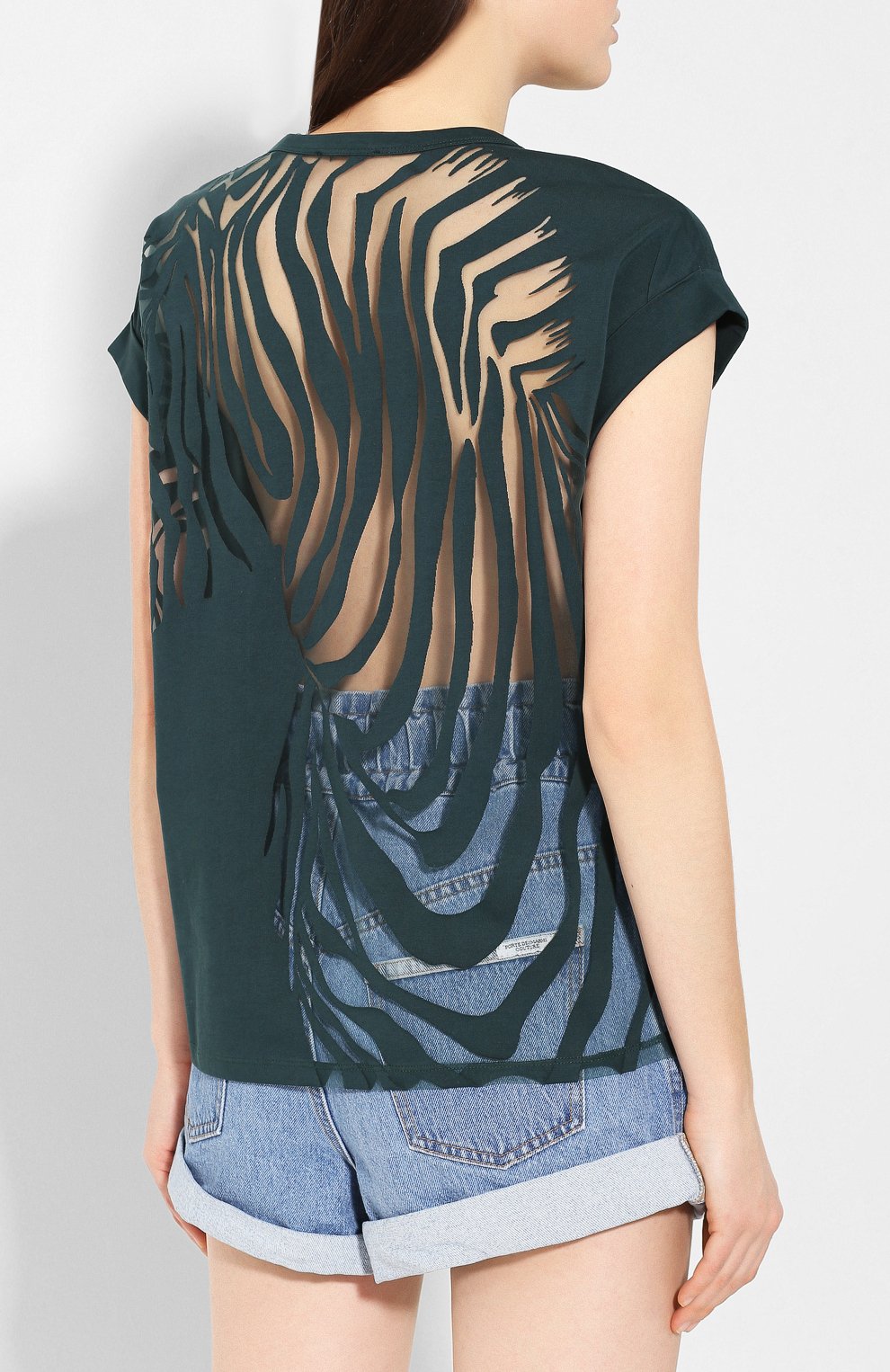 Хлопковая футболка EMPORIO ARMANI, арт. 6G2T7L/2J16Z, фото 4
