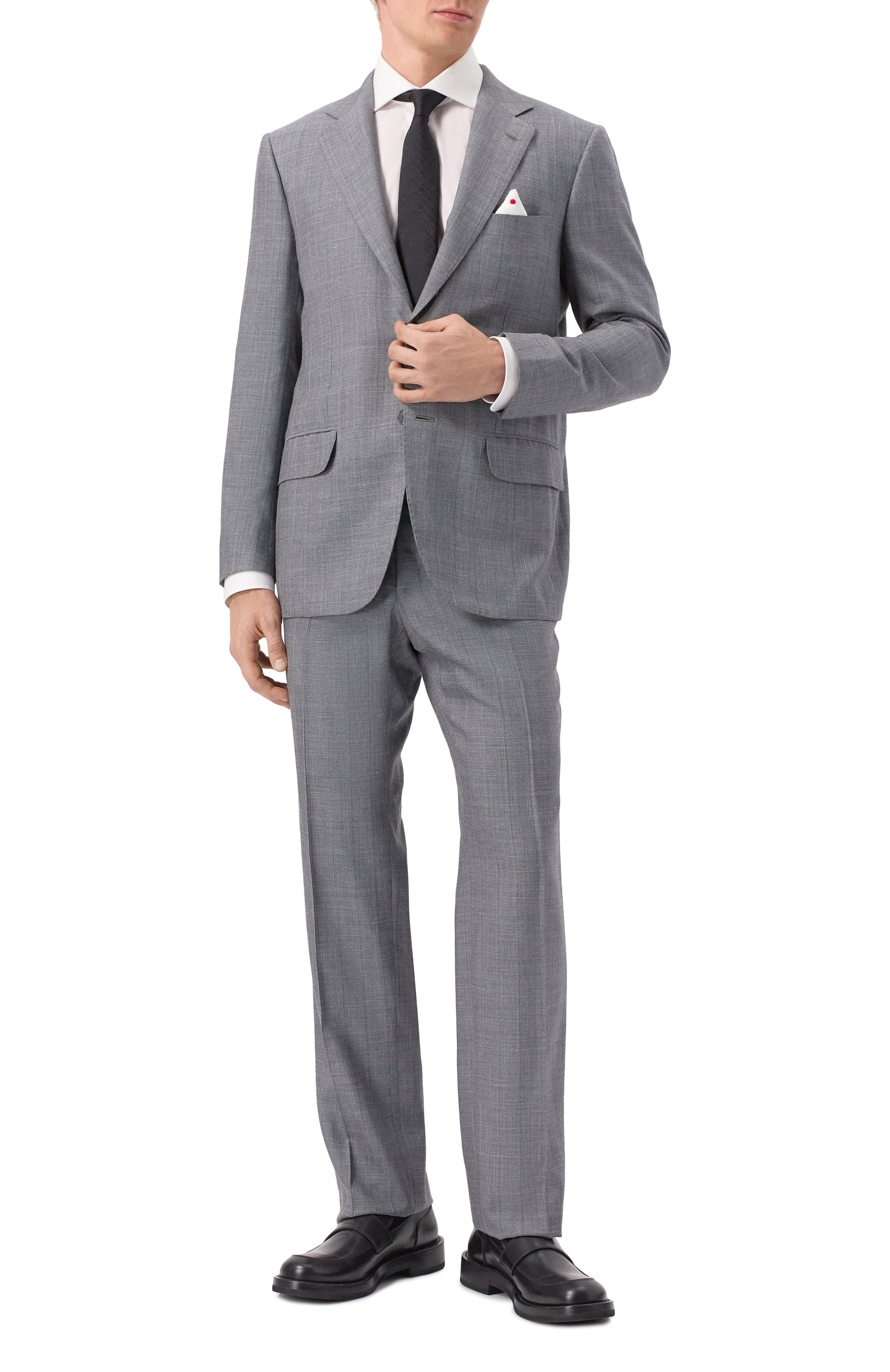 Костюм из кашемира и шелка KITON, арт. UA81K0600E15, фото 1