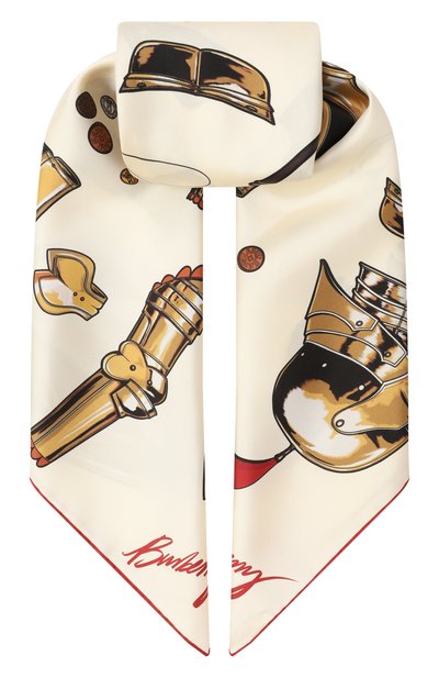 Женский шелковый платок BURBERRY, арт. 8112314