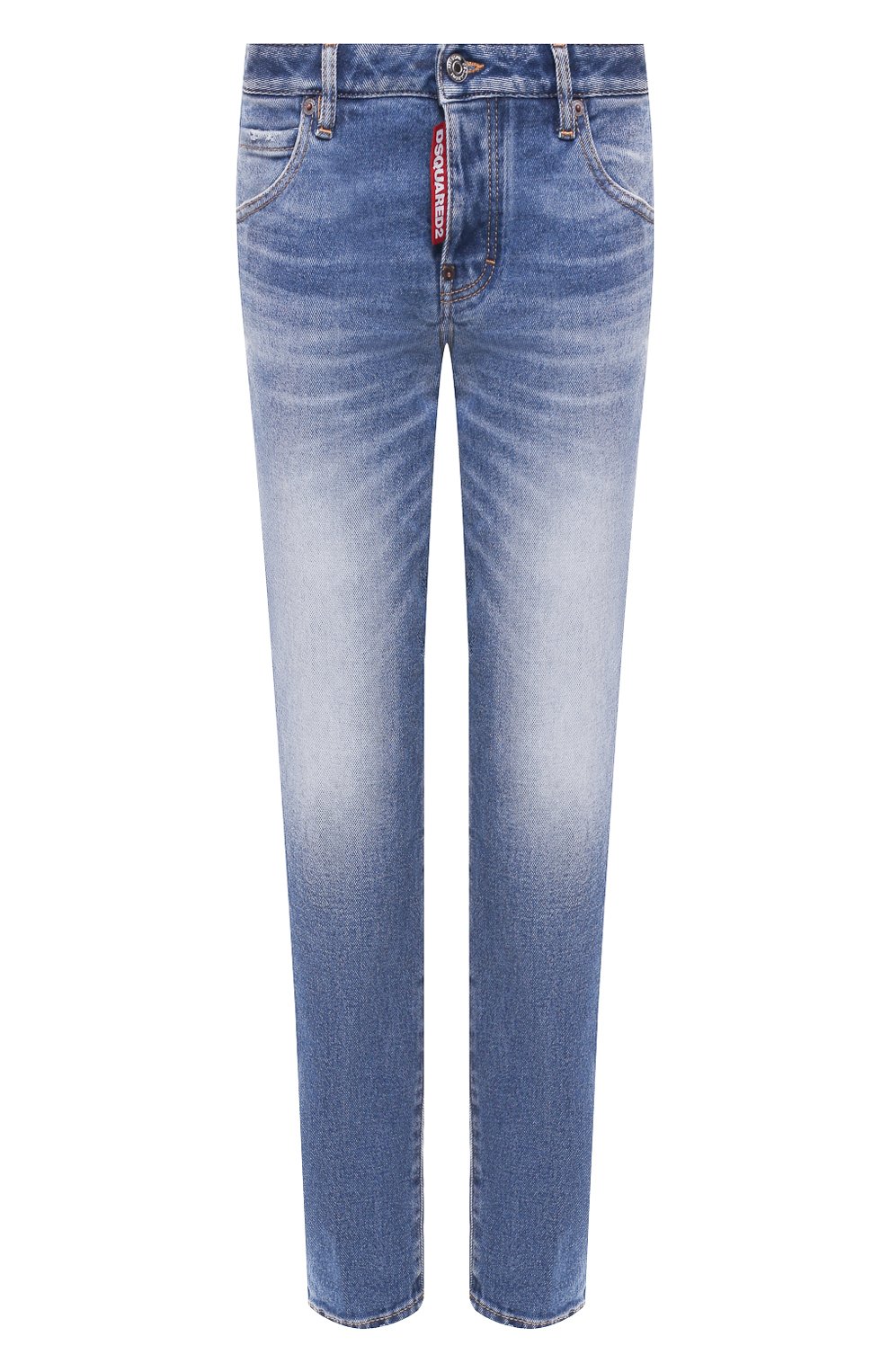Джинсы DSQUARED2 синего цвета по цене 38250 руб., арт. S75LB0278/S30662, фото 1 Джинсы DSQUARED2, арт. S75LB0278/S30662, фото 1