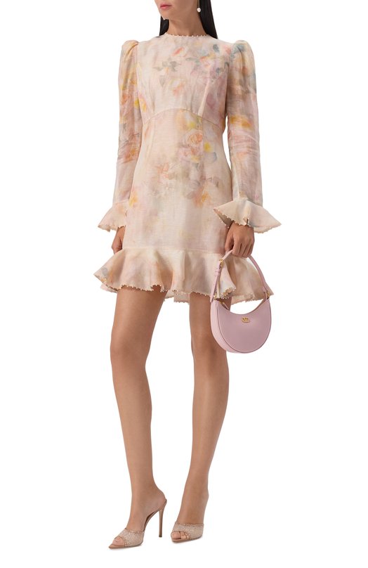 Сумка VLogo Signature mini Valentino 7W2P0AK3/SNP Розовый  7W2P0AK3/SNP Фото 7