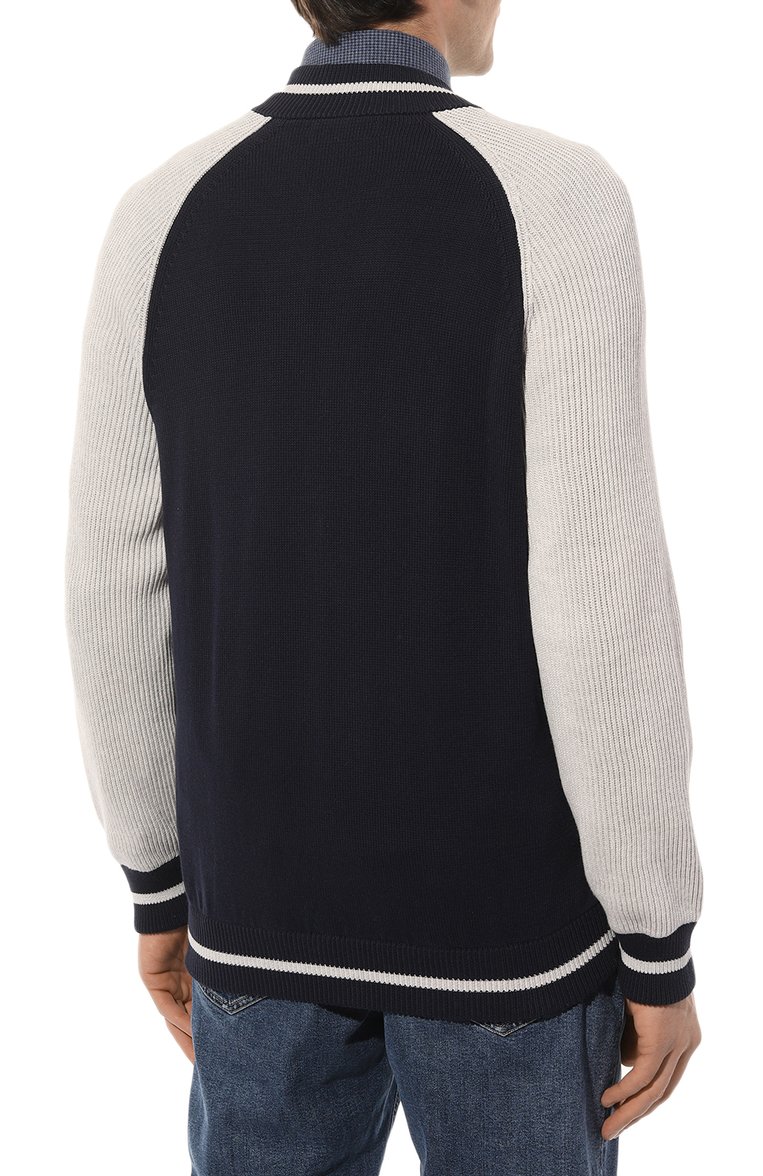 Хлопковый кардиган BRUNELLO CUCINELLI, арт. M28706201, фото 4