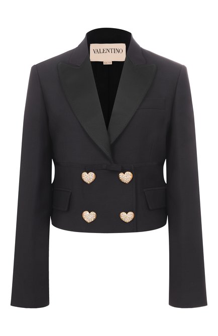 Женский жакет из шерсти и шелка VALENTINO, арт. 7B3CE4E5/1CF