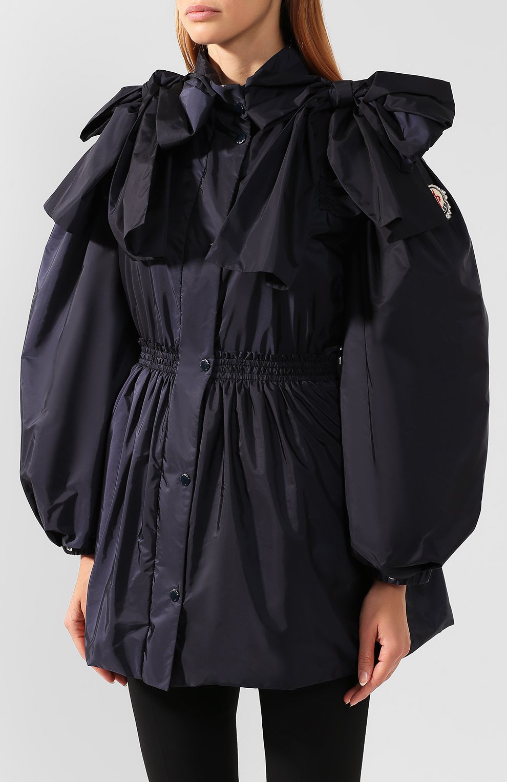 Куртка 4 moncler simone rocha MONCLER GENIUS темно-синего цвета по цене 96000 руб., арт. E2-09W-46314-01-C0332, фото 3 Куртка 4 moncler simone rocha MONCLER GENIUS, арт. E2-09W-46314-01-C0332, фото 3